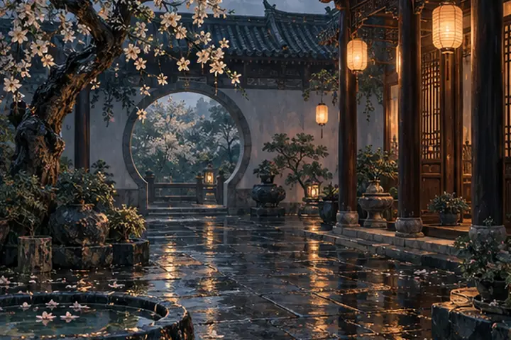 白虎喵和软萌兔兔